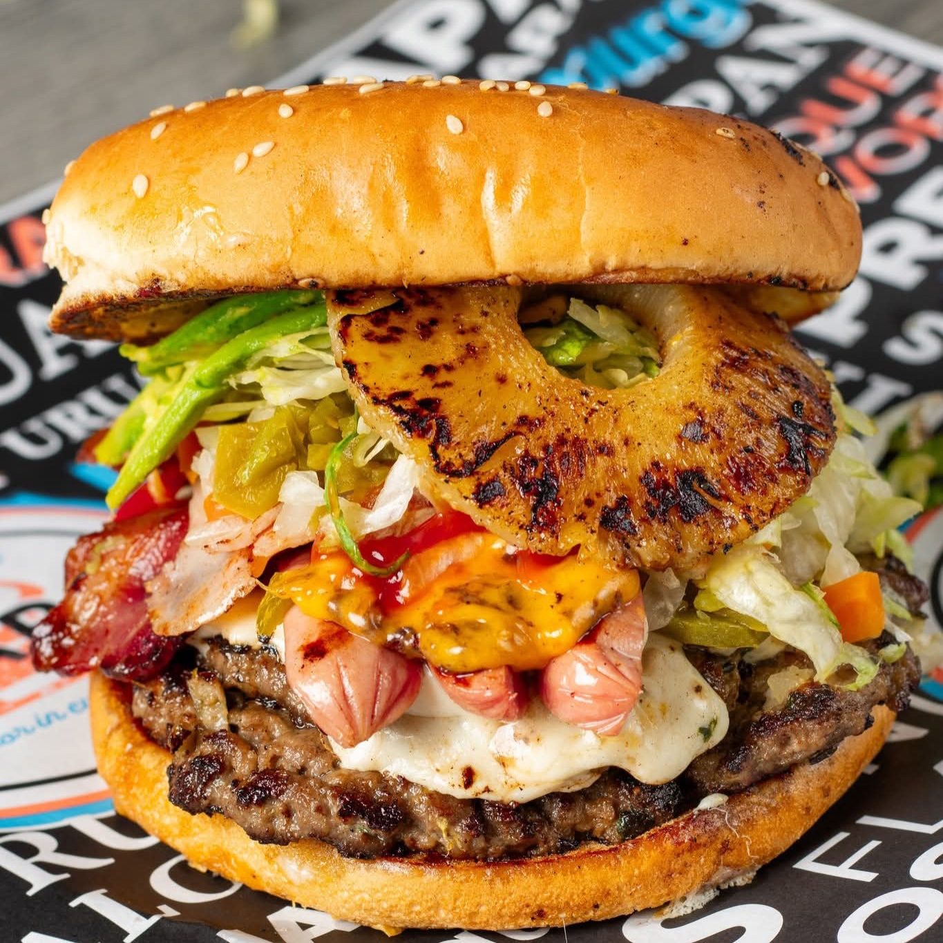 Fusion Burger.