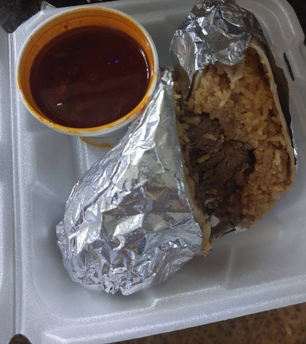 Birria Burrito.