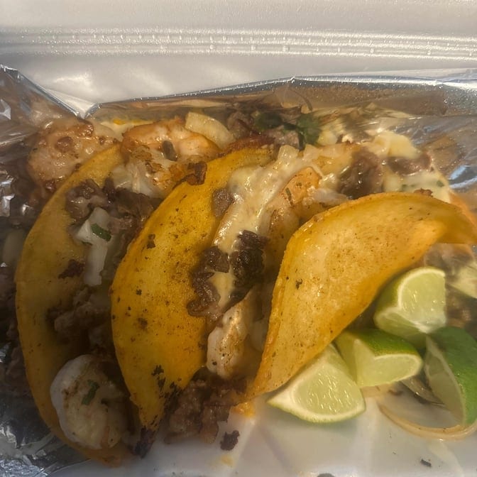 3 Surf ’N’ Turf Tacos.